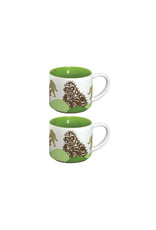 Ceramic Espresso Mugs (Sasquatch) - Set of 2 (CESMUGS12)