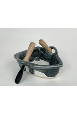 Boat Dip Pot - Glacier