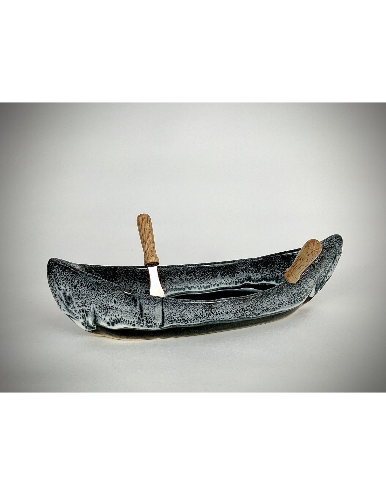 Pot à Trempette Canoë - Diamants Noirs