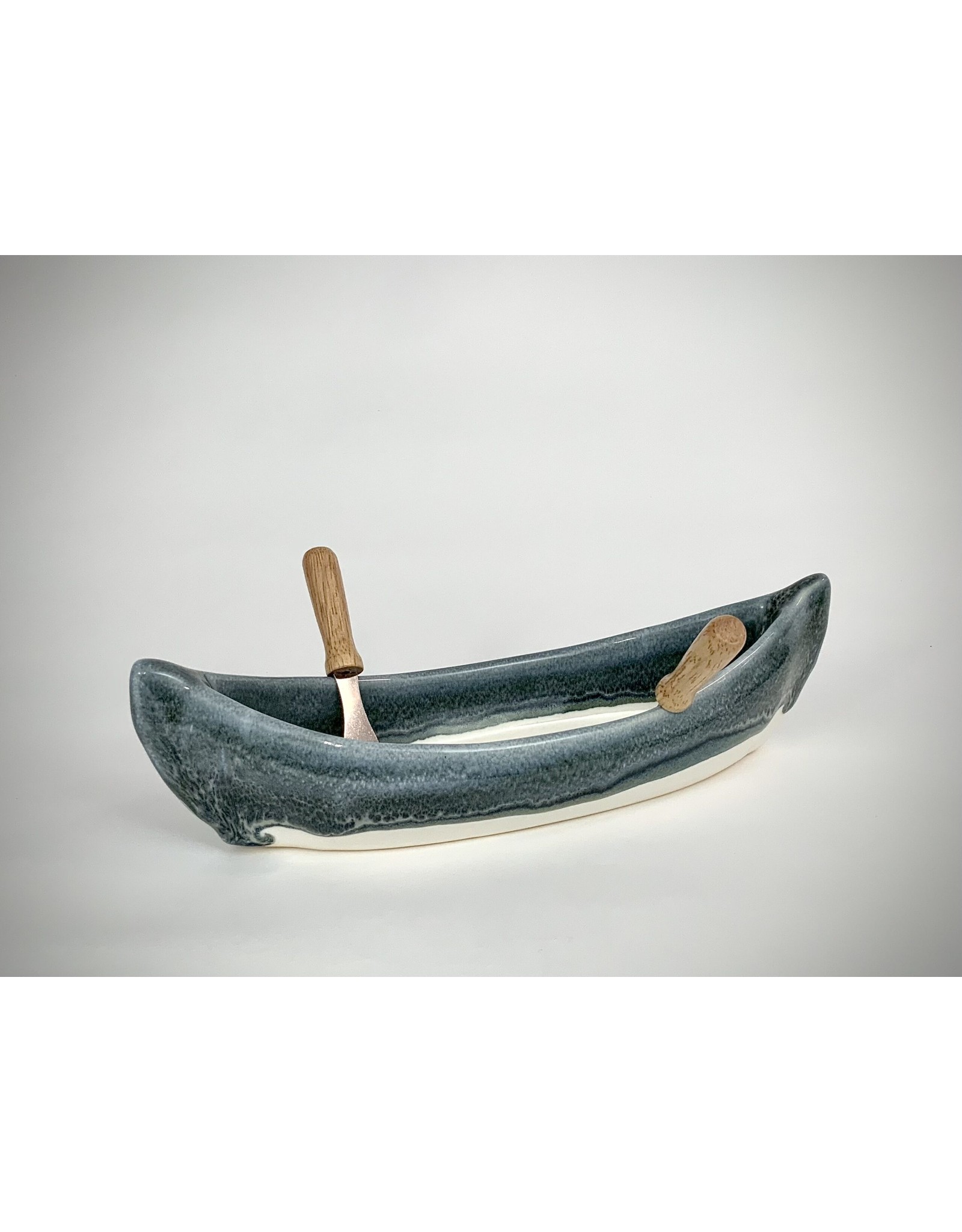 Canoe Dip Pot - Glacier