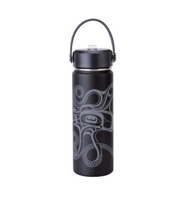 Wide Mouth Insulated Bottle - Octopus (21 oz)