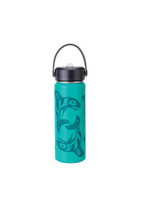 Bouteille Isotherme avec Poignée Orque à Nageoires Corbeaux (21 oz) - WBOT14