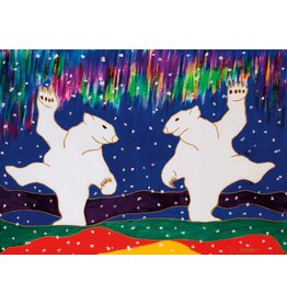 Aurora Dancers by Dawn Oman Matted