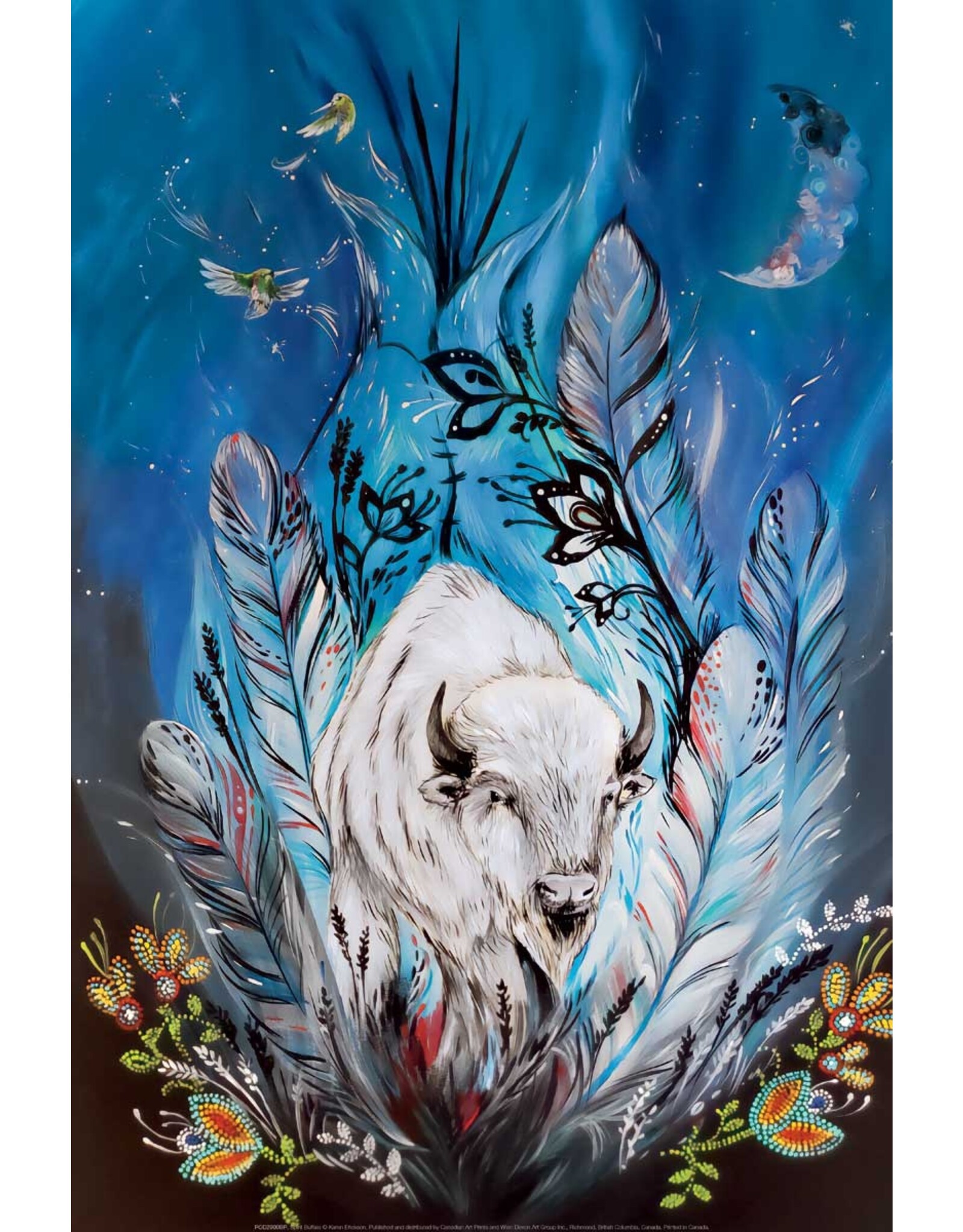 Spirit Buffalo par Karen Erickson Montée sur Passe-Partout