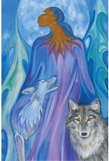 Wolf Guardian by Maxine Noel Matted