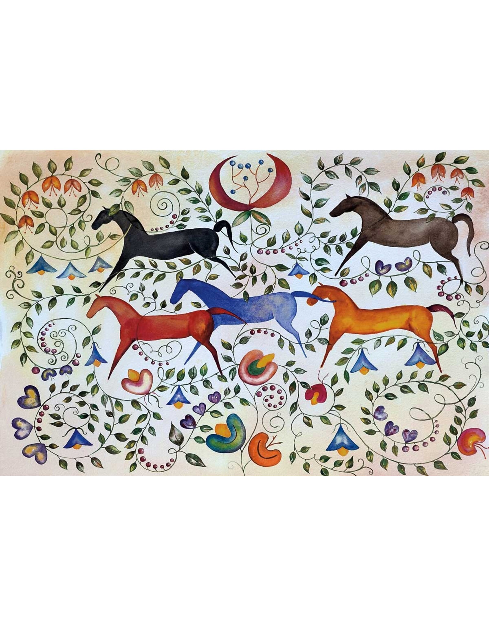 Métis Tapestry by Valentina LaPier Matted