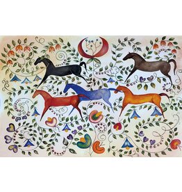 Métis Tapestry by Valentina LaPier Matted
