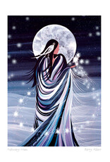 February Moon by Betty Albert Matted