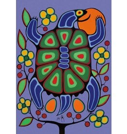 Turtle Mother by Jim Oskineegish Matted