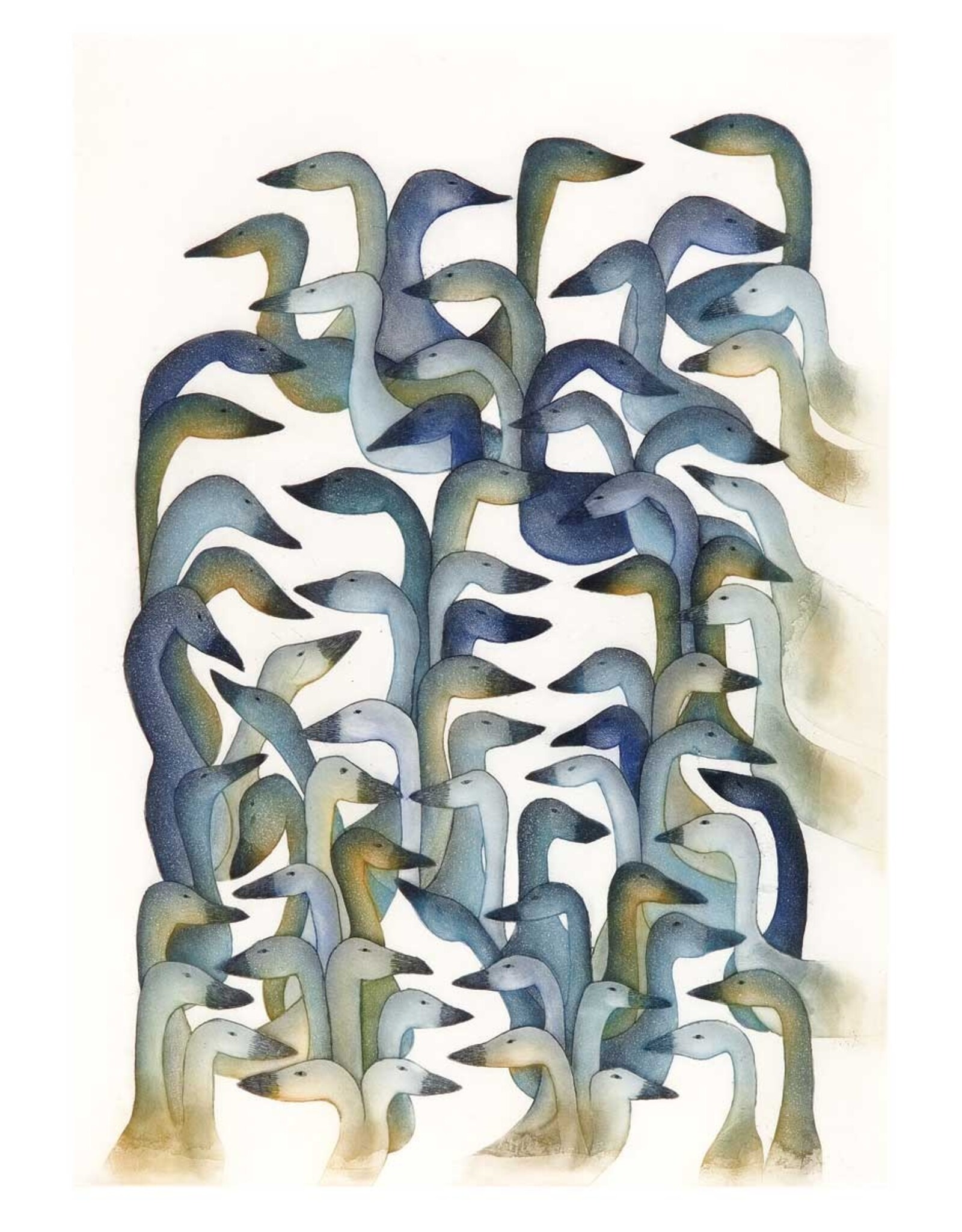 Snow Geese Return par Ningiukulu Teevee Passe-Partout