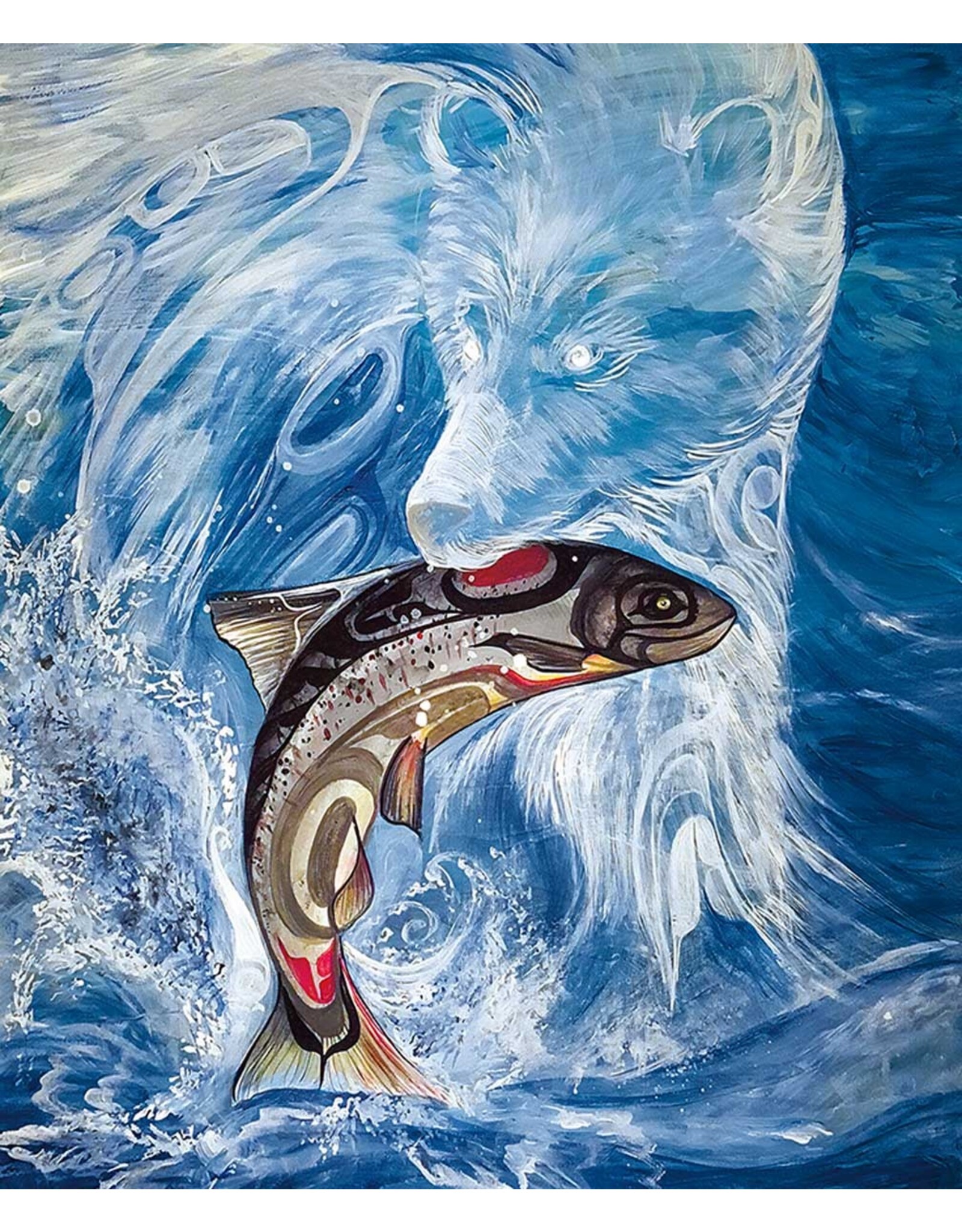 Spirit Bear I par Karen Erickson Édition Limitée Encadrée
