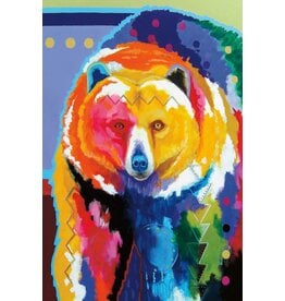 Big Bear by John Balloue Large Canvas