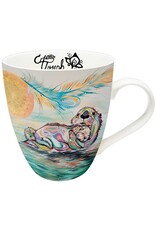 Otter Family by Carla Joseph Mug - POD2597MUGS