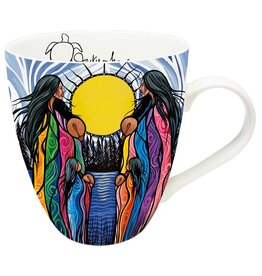 Mother Daughter Water Song by Jackie Traverse Mug
