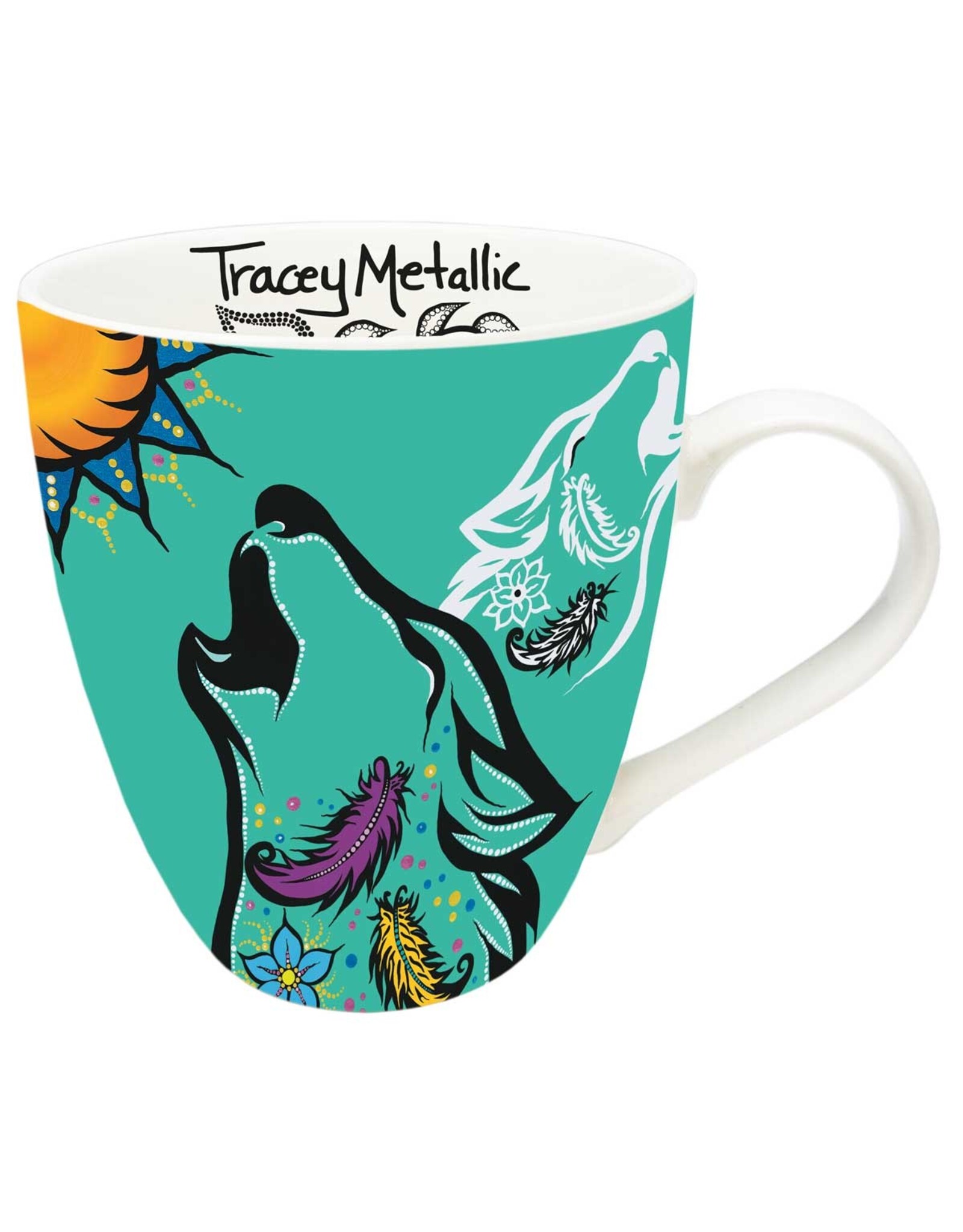 Tasse Spirit Wolf par Tracey Metallic - POD2485MUGS
