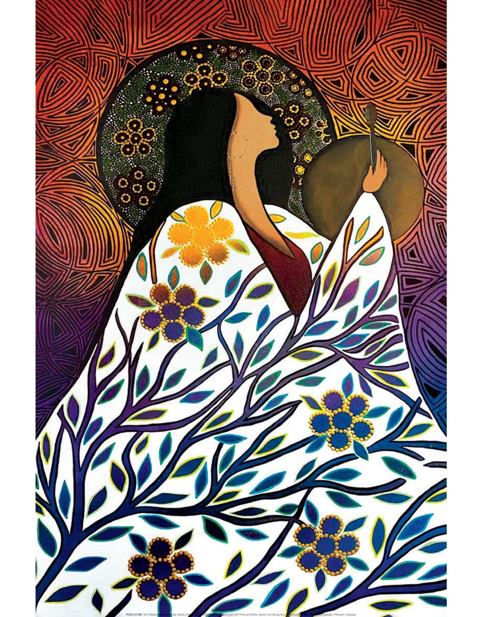 Ancestral Song by Betty Albert Card