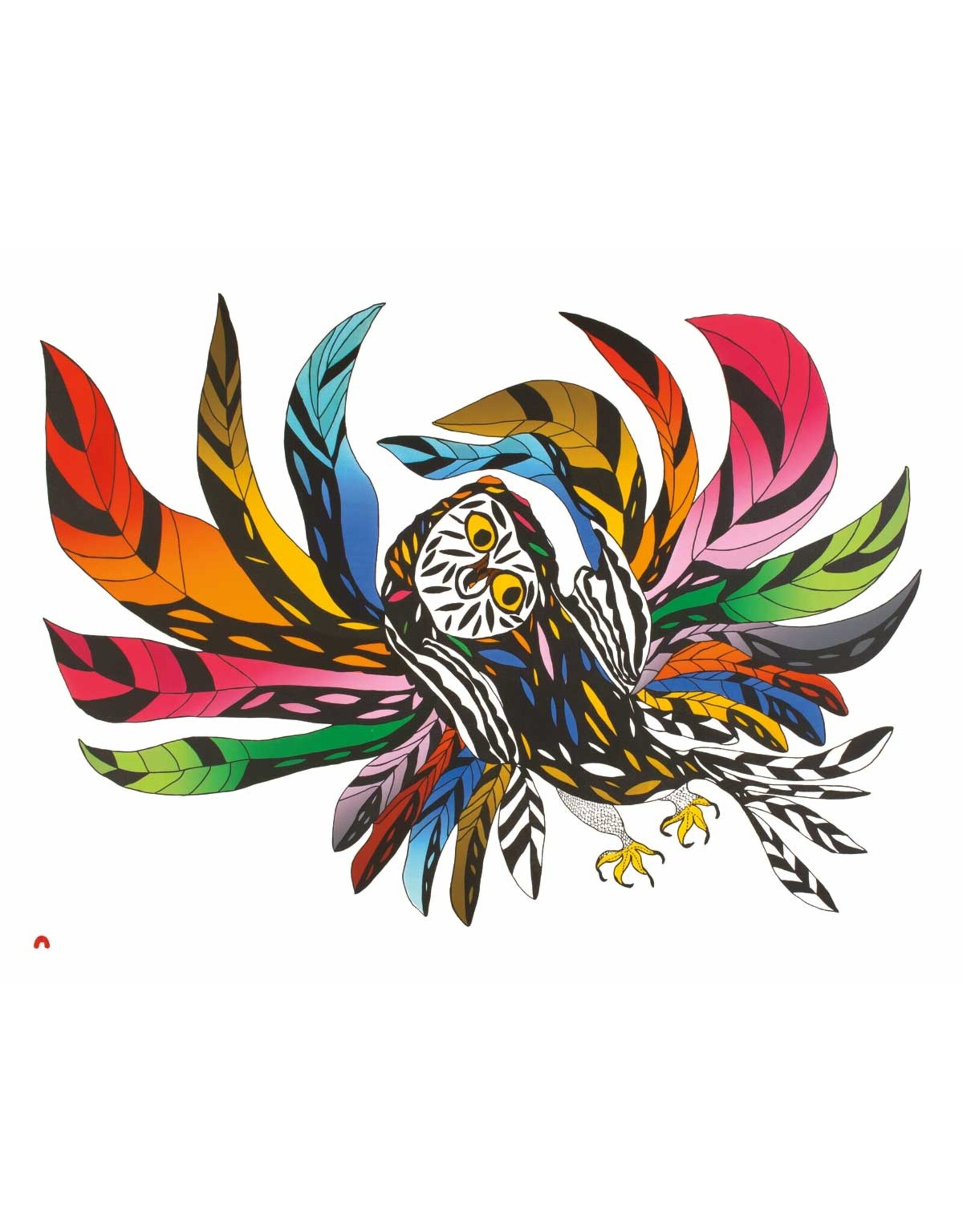 Festive Owl par Ooloosie Saila Card