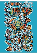 Ojibway Floral VIII by Jackie Traverse Card