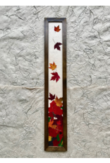 53101B 5x31 Maple Leaves Skinny Mixed - Walnut Frame