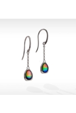 Organic Silver Earrings - JSDE02595A1