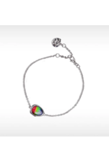 Organic Silver Bracelet - JSDB02597A1