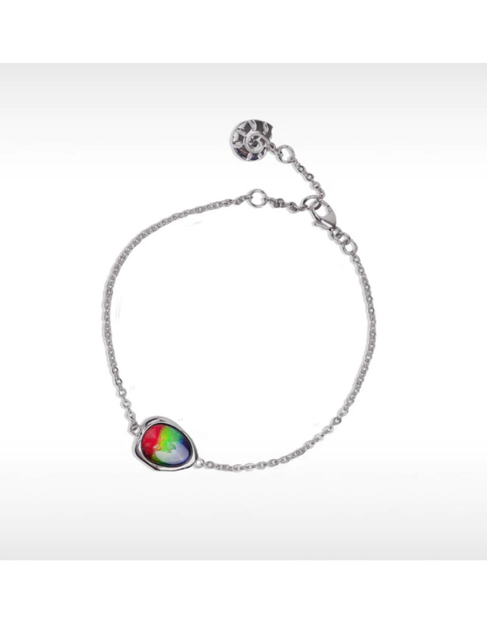 Organic Silver Bracelet - JSDB02597A1