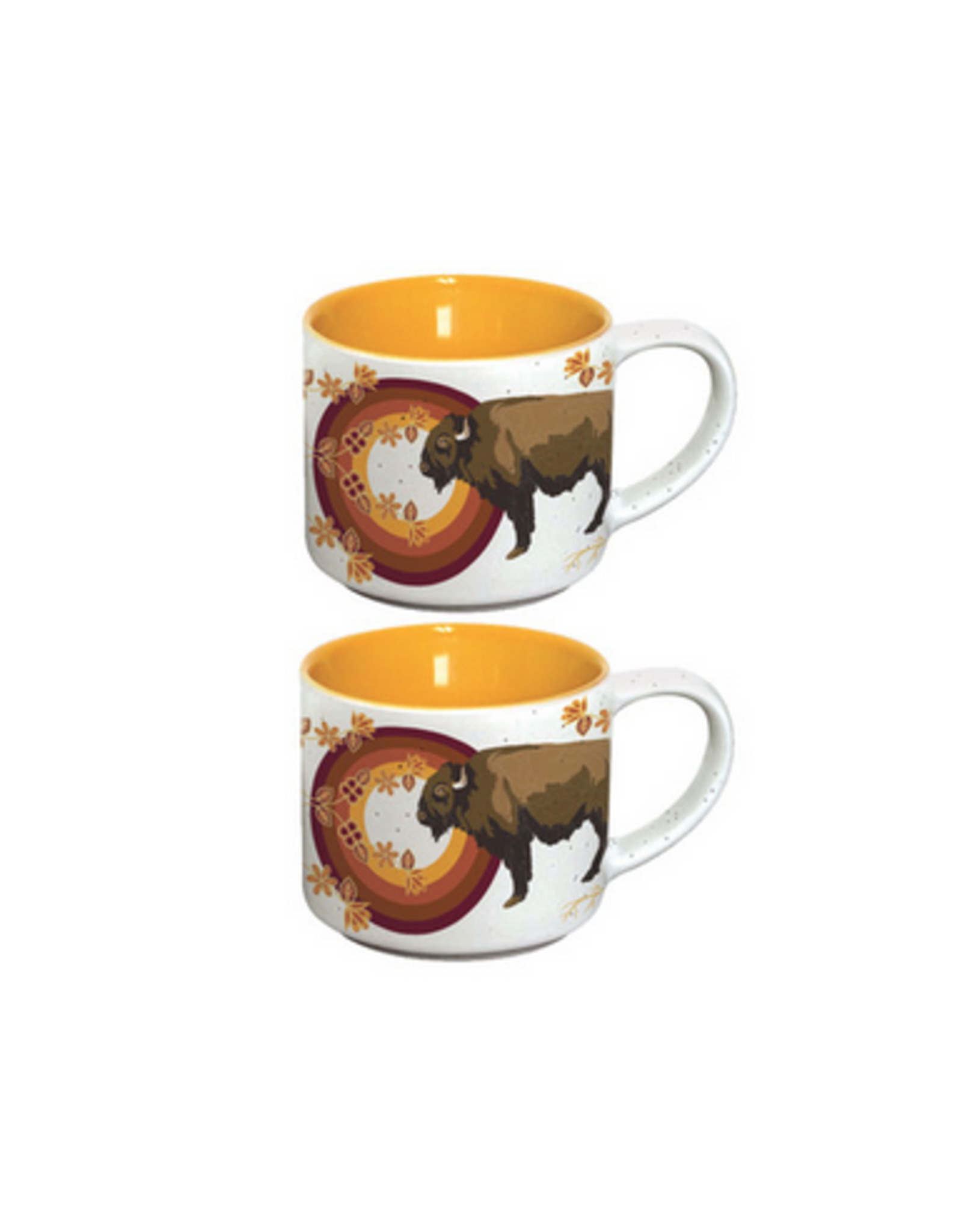 Tasse à Espresso (Buffles) - ensembles de 2  (CESMUGS20)