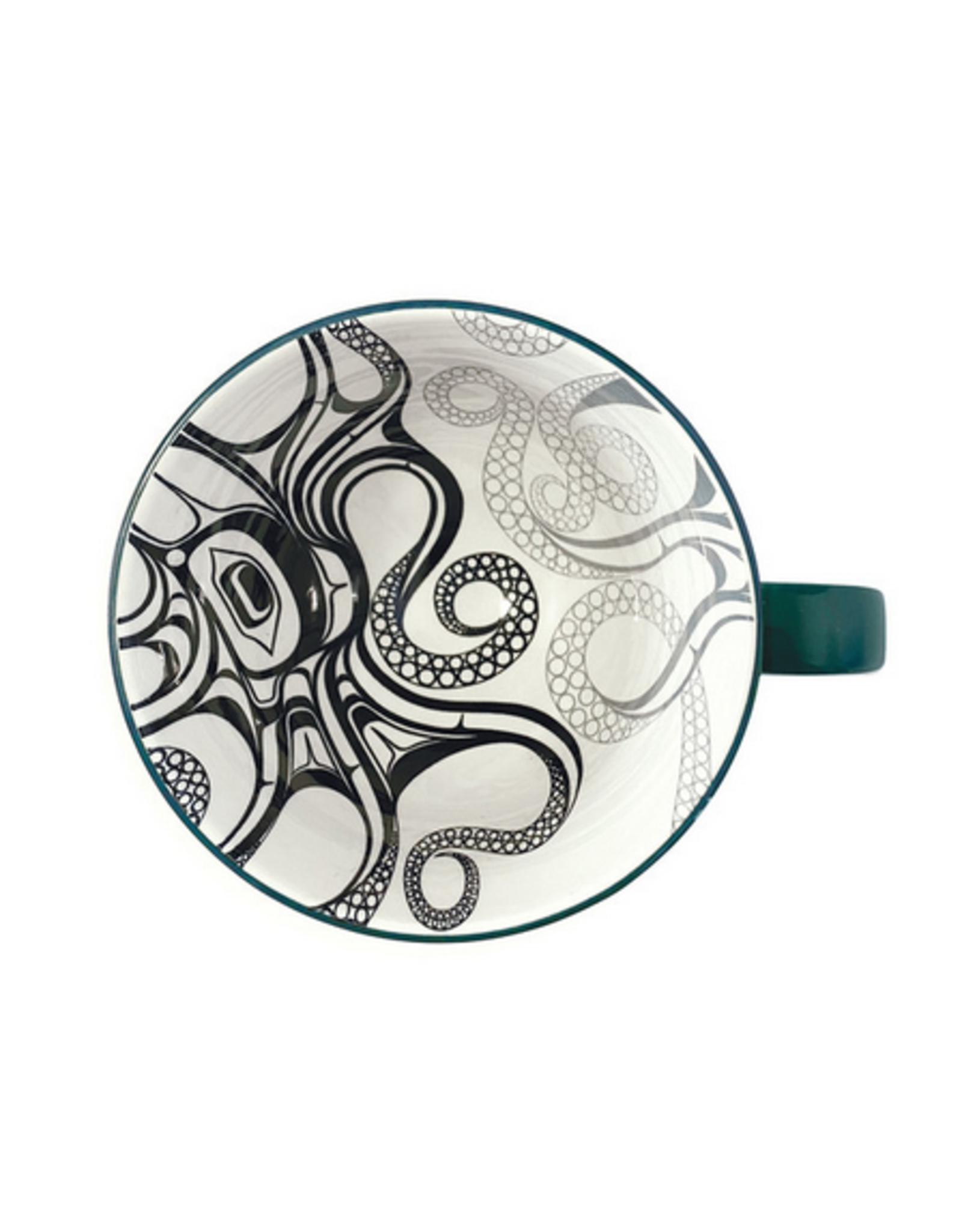 Tasse en Porcelaine - Pieuvre par Ernest Swanson (PMUG19)