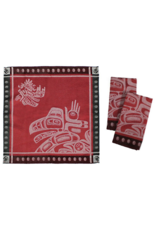 Serviette de Table - Running Raven par Morgan Asoyuf