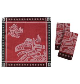 Serviette de Table - Running Raven par Morgan Asoyuf