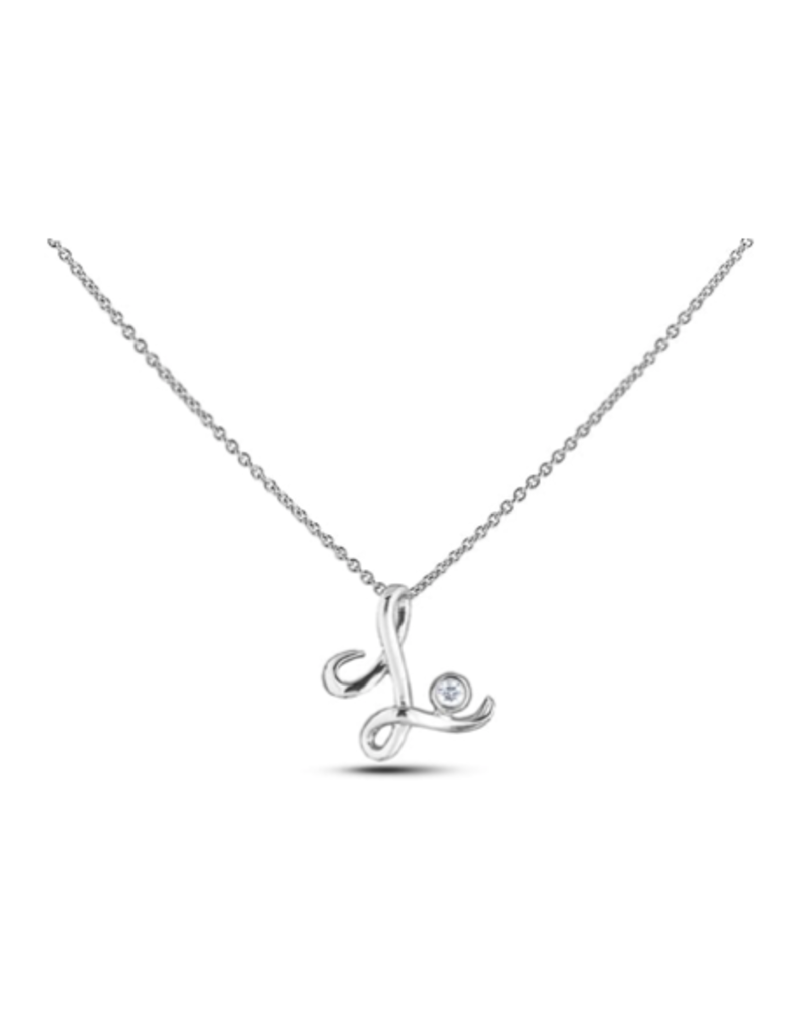 Silver Letters Necklace - PLDPS
