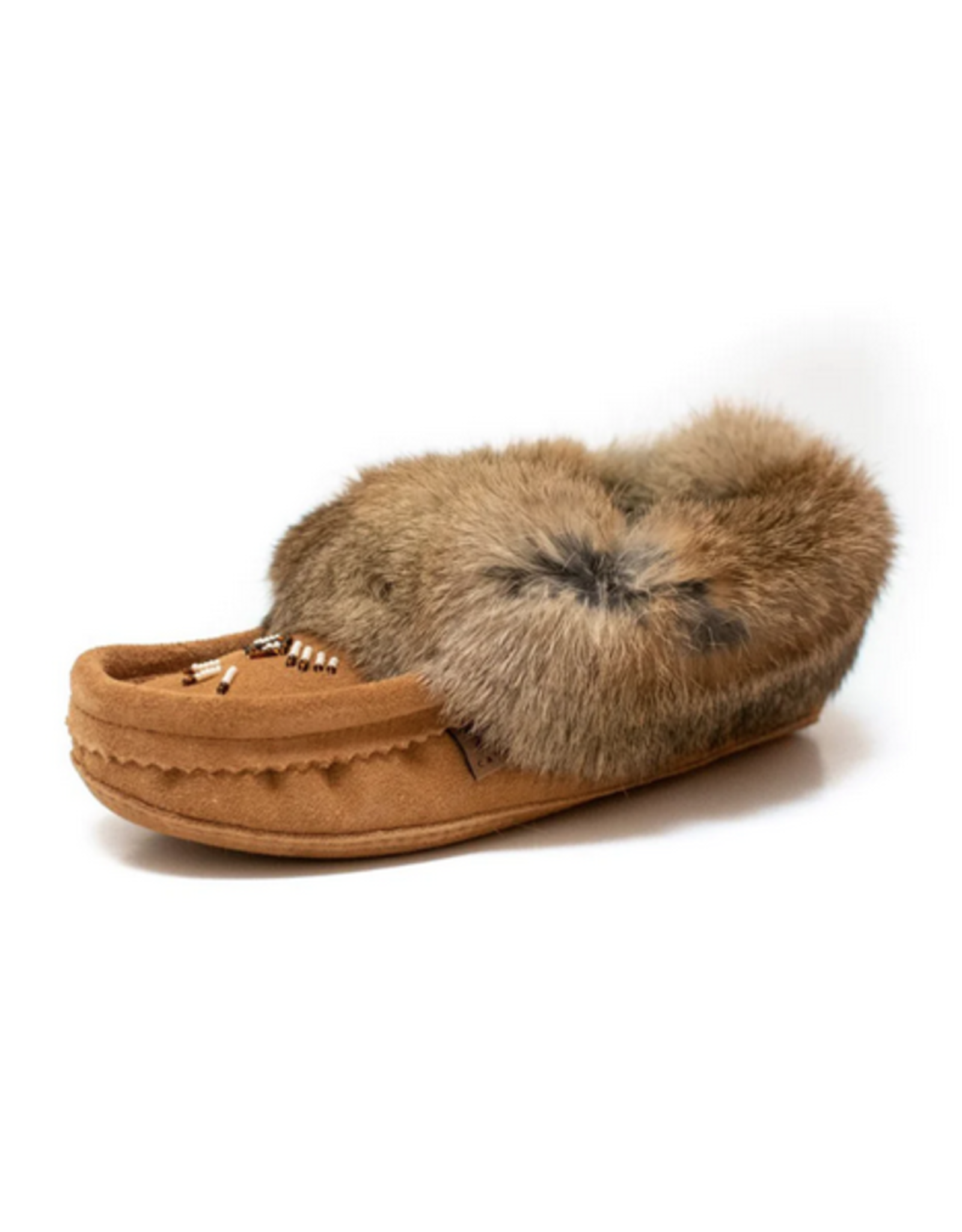 Moka Suede Moccasin Slipper - 677L