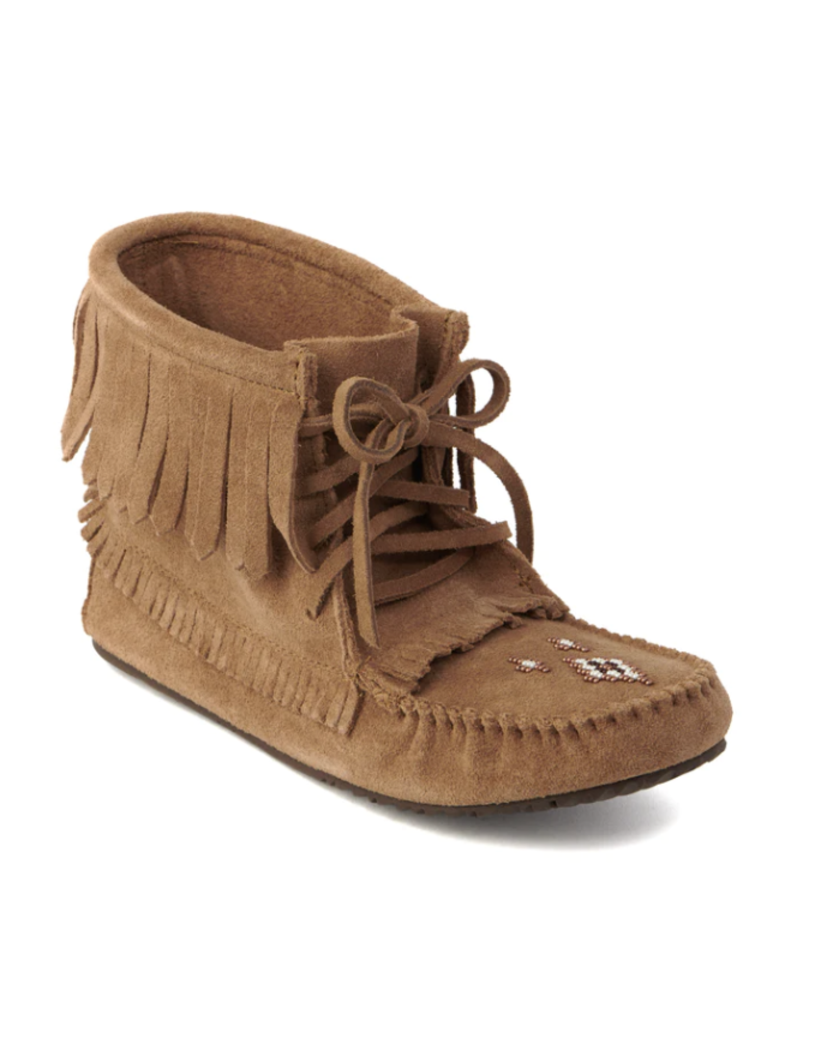 "Harvester" Suede Moccasin Boot (Unlined)