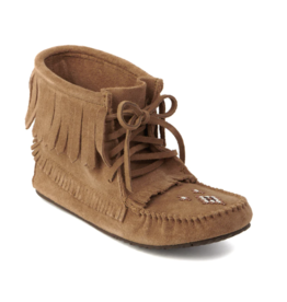 "Harvester" Suede Moccasin Boot (Unlined)