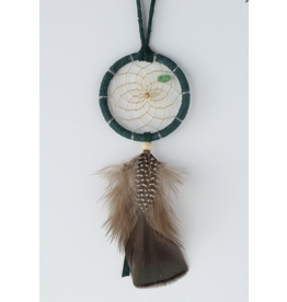 Birthstone Dreamcatcher - May - Green Agate