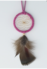 Birthstone Dreamcatcher - October - Pink Tourmaline DC760