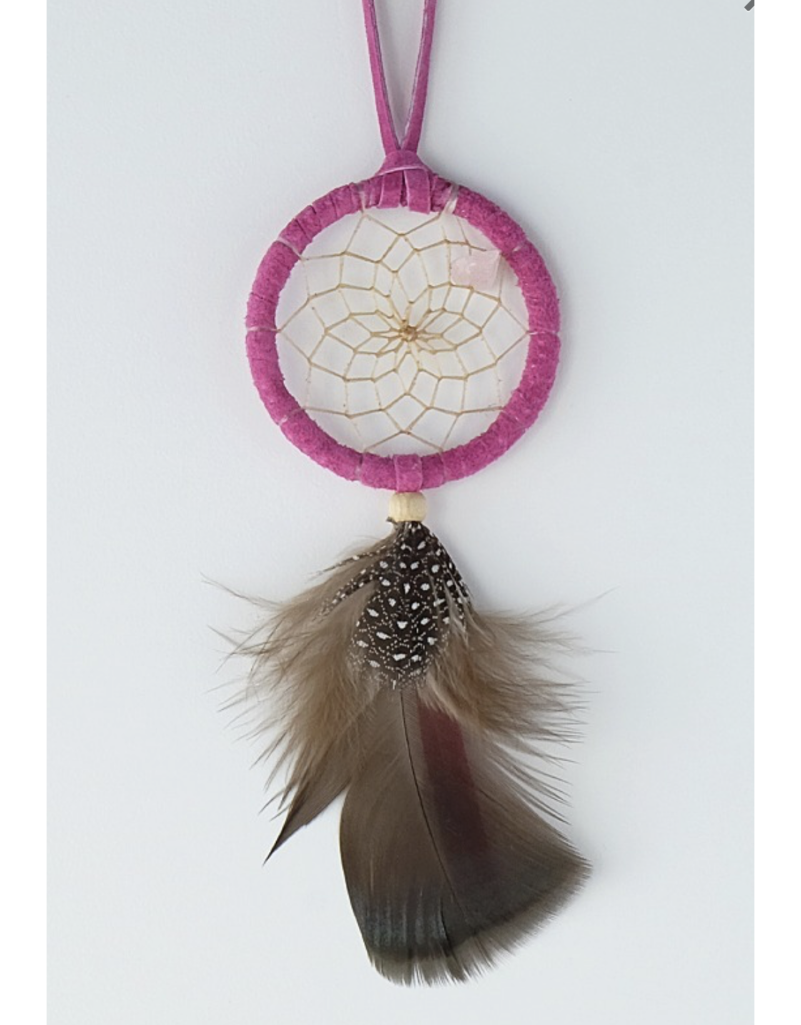 Birthstone Dreamcatcher - October - Pink Tourmaline DC760