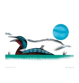 Summer Swim I by Isaac Bignell Card