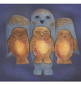Family of Owls by Nikotai Mills Card