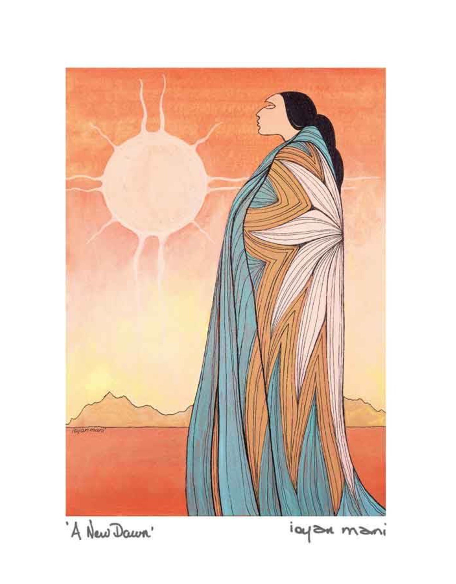 A New Dawn by Maxine Noel Card