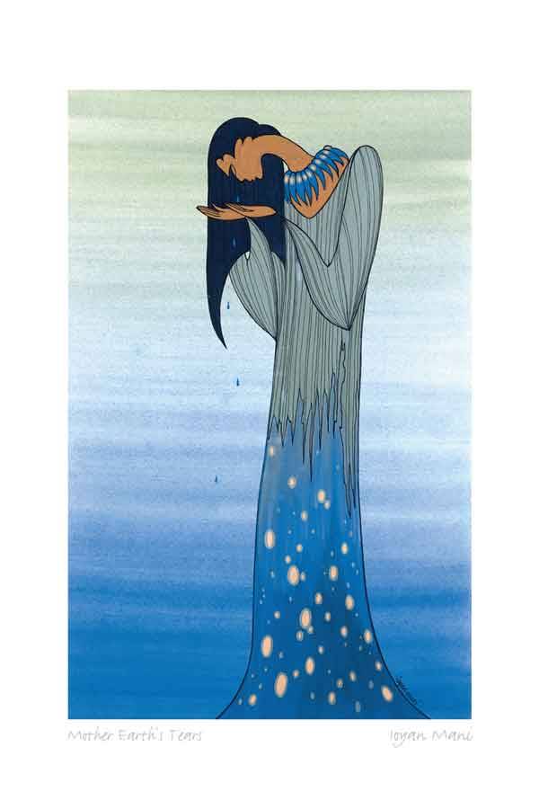 Mother Earth's Tears by Maxine Noel Card - La Boutique Boréale