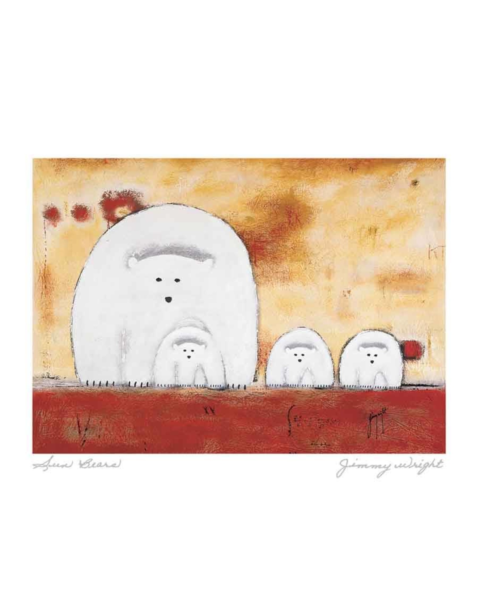 Sun Bears by Jimmy Wright Card