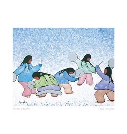 Winter Dancers by Cecil Youngfox Card