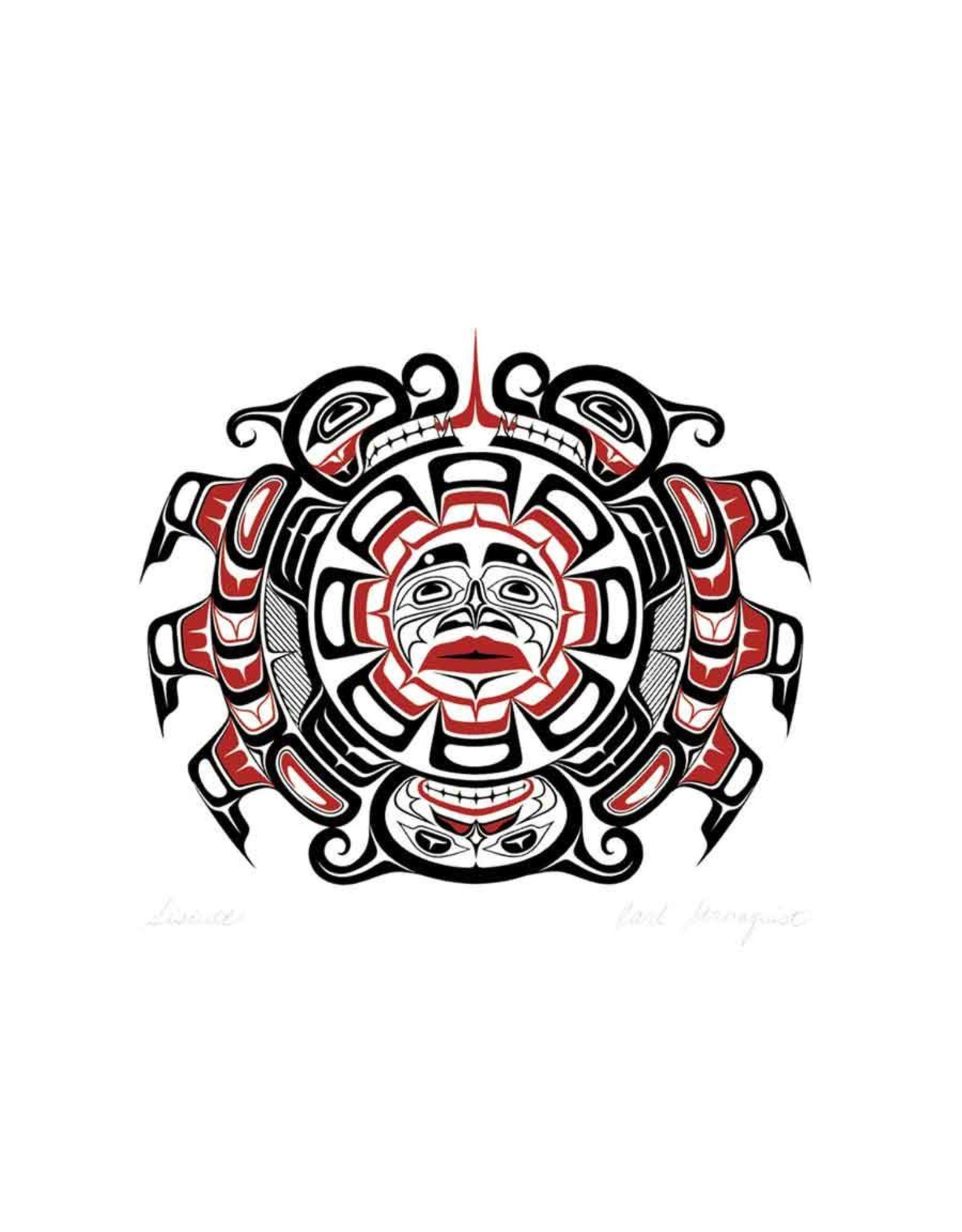 Sisiutl par Carl Stromquist Carte