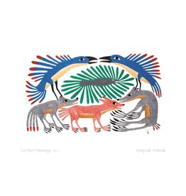 Six-Part Harmony, 2011 par Kenojuak Ashevak Carte