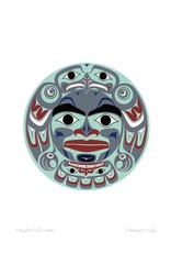 Haida Full Moon par Clarence Mills Carte