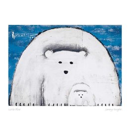 Little Blue by Jimmy Wright Matted