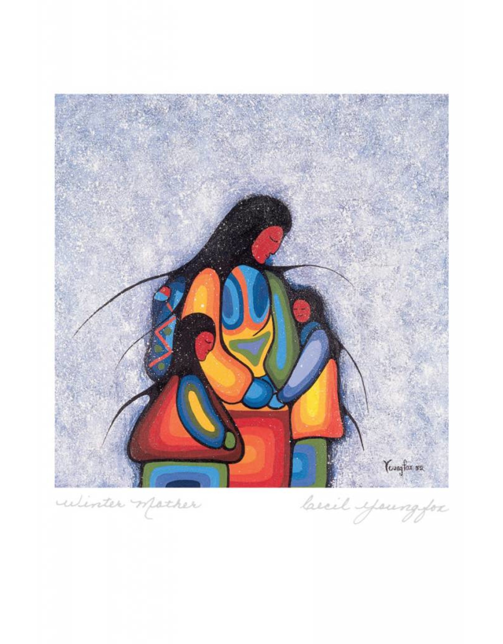 Winter Mother by Cecil Youngfox Matted