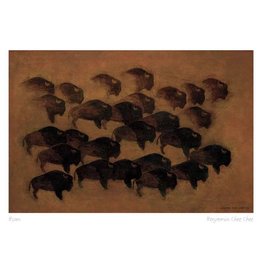 Bison by Benjamin Chee Chee Matted
