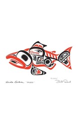 Haida Salmon - SKAAGI par Bill Reid Encadrée 20028